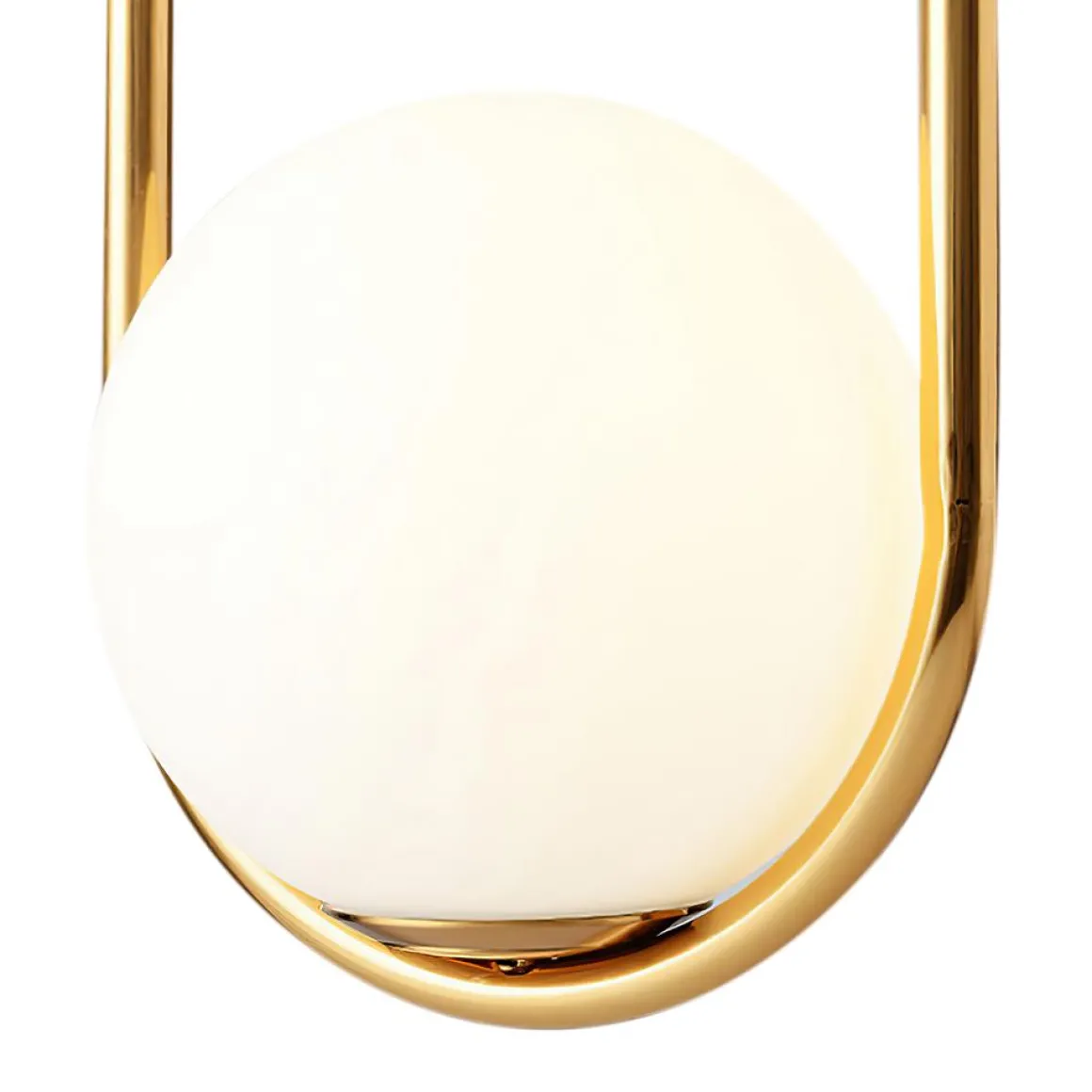 Modern 1-ring Globe Pendant Light