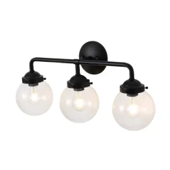 Modern Shine Opal Glass Globe Bathroom Vanity Wall Light