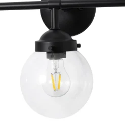 Modern Shine Opal Glass Globe Bathroom Vanity Wall Light