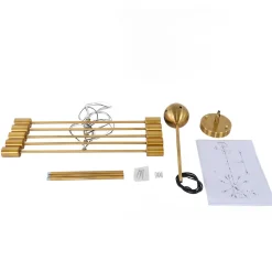 Modern Sphere Gold Sputnik Chandelier