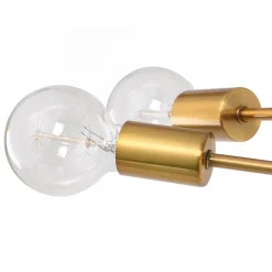 Modern Sphere Gold Sputnik Chandelier