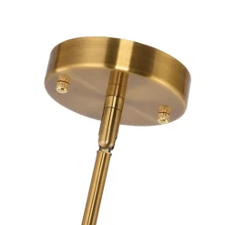 Modern Sphere Gold Sputnik Chandelier