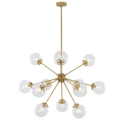 Modern Sphere 12-light Sputnik Chandelier