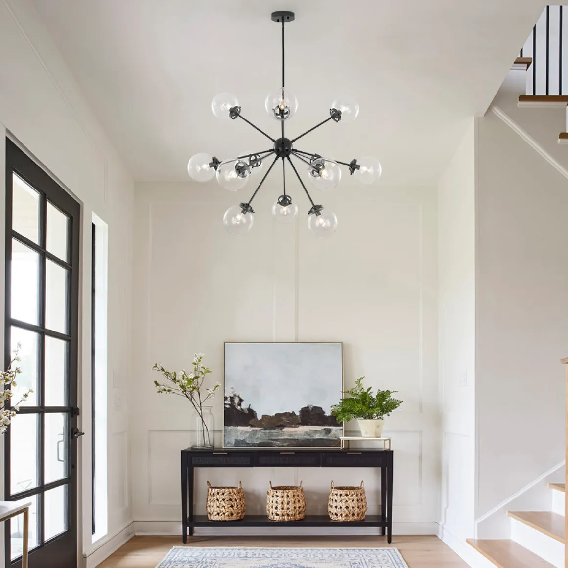 Modern Sphere 12-light Sputnik Chandelier
