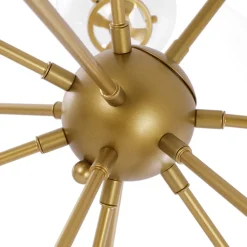 Modern Sphere 12-light Sputnik Chandelier