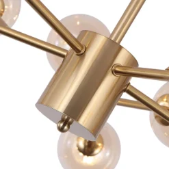 Modern Sputnik Branching Bubble Chandelier