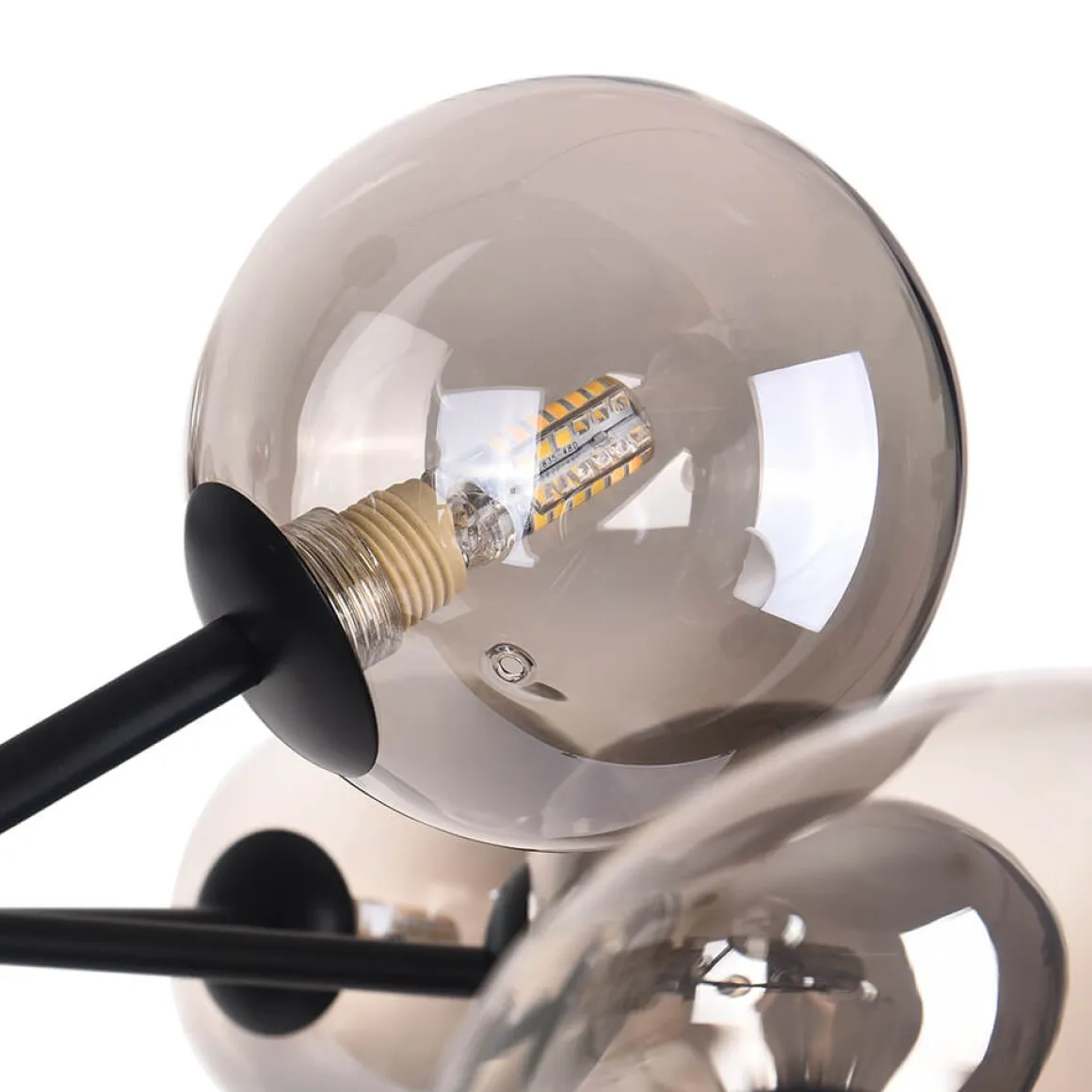 Modern Sputnik Branching Bubble Chandelier