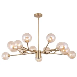 Modern Sputnik Branching Bubble Chandelier