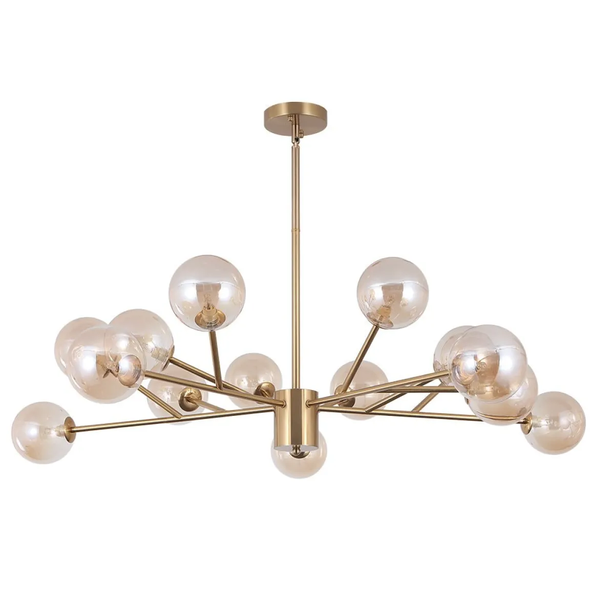 Modern Sputnik Branching Bubble Chandelier