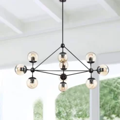 Modern Statement Geometric Chandelier