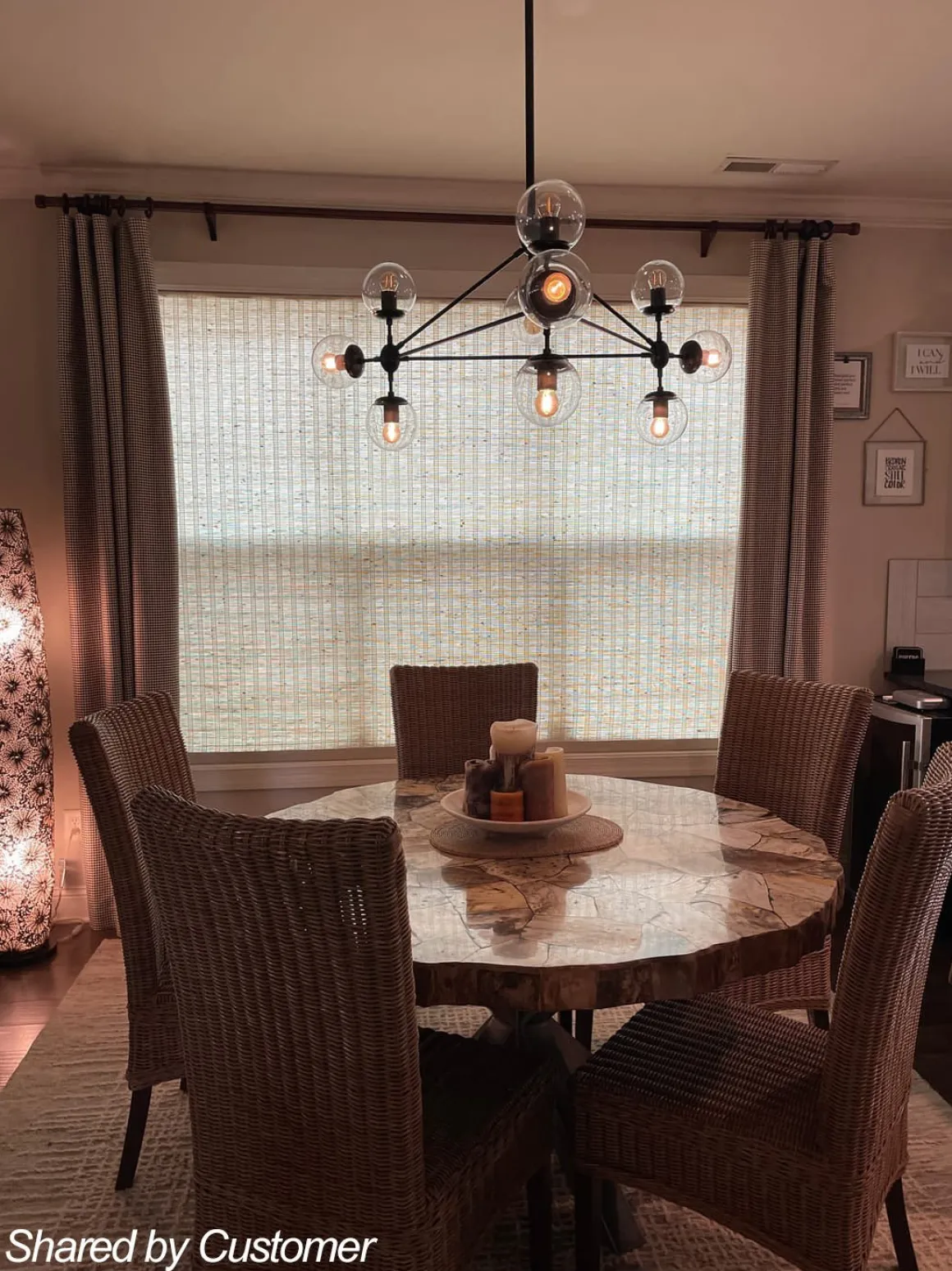 Modern Statement Geometric Chandelier