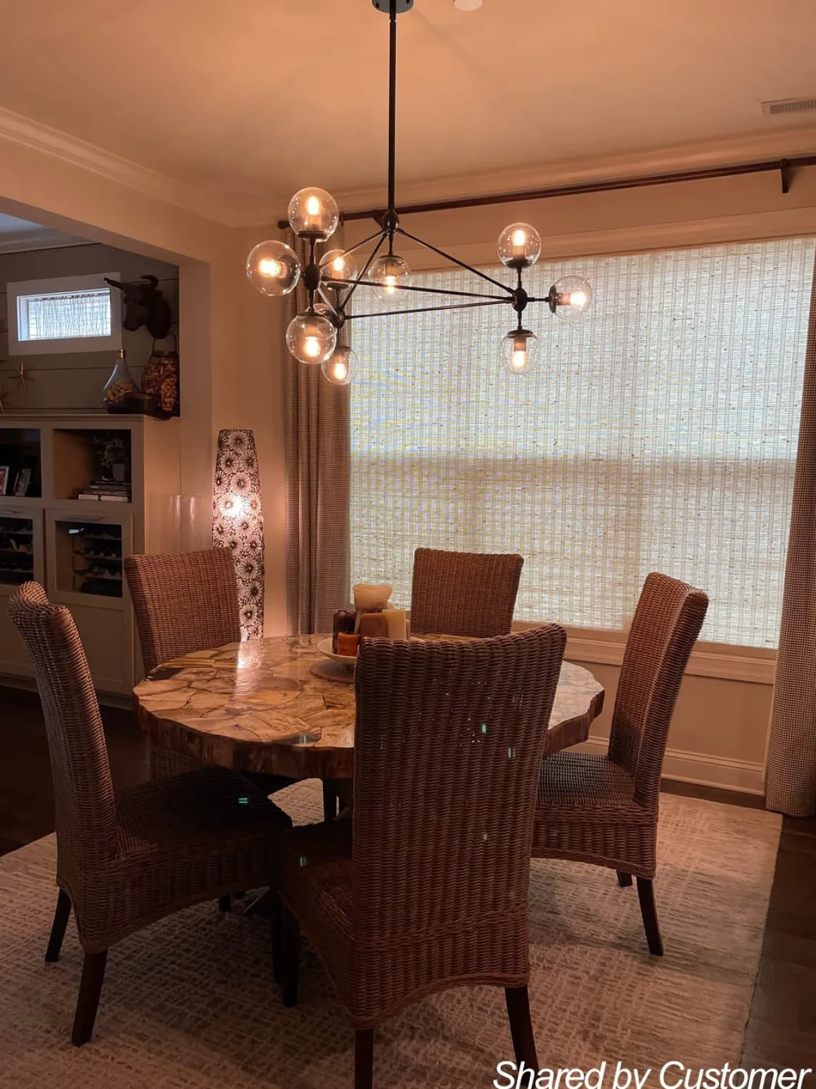 Modern Statement Geometric Chandelier