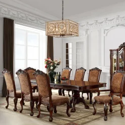 Moroccan Glam Antique Crystal Square Cage Chandelier