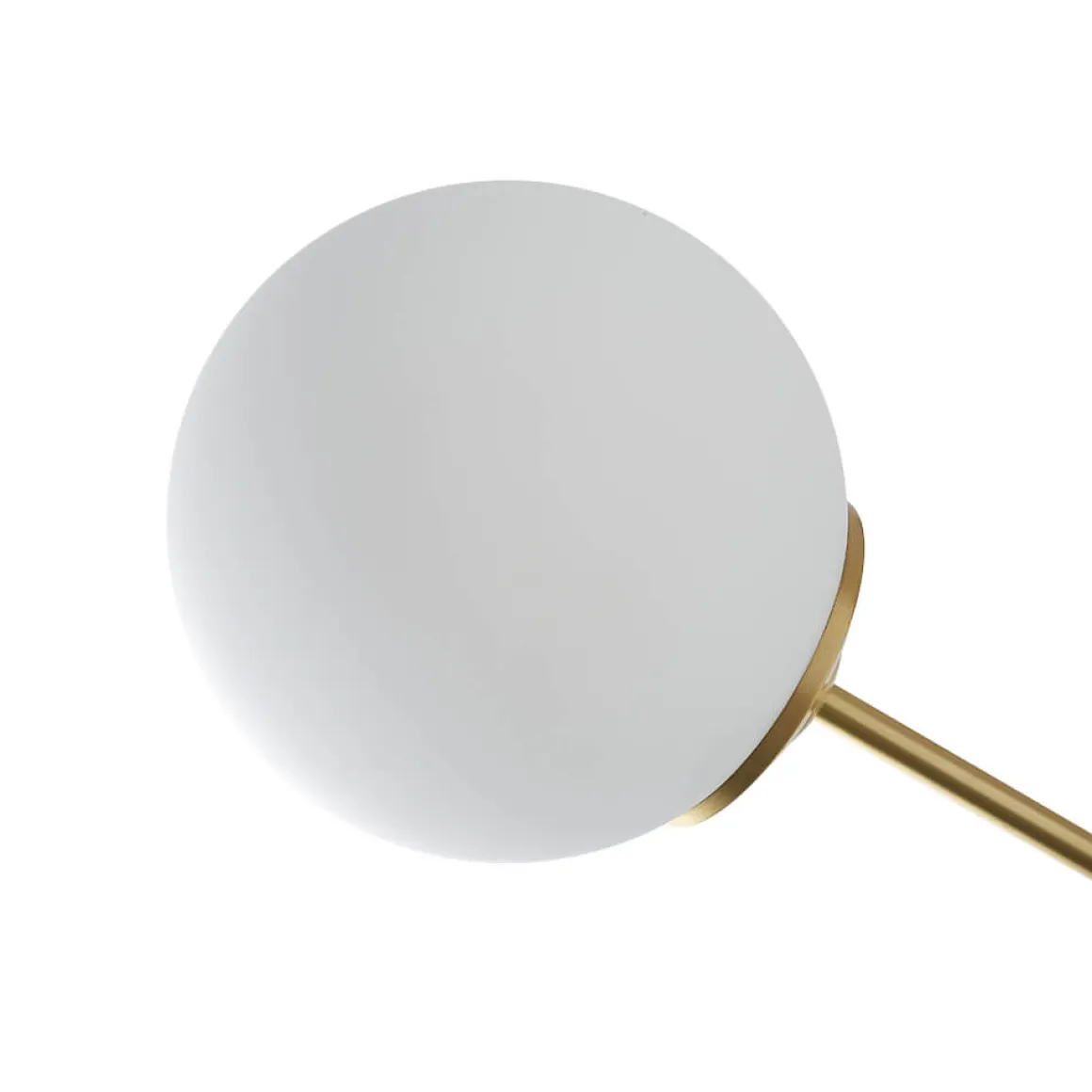 Opal Glass Globe Sputnik Chandelier