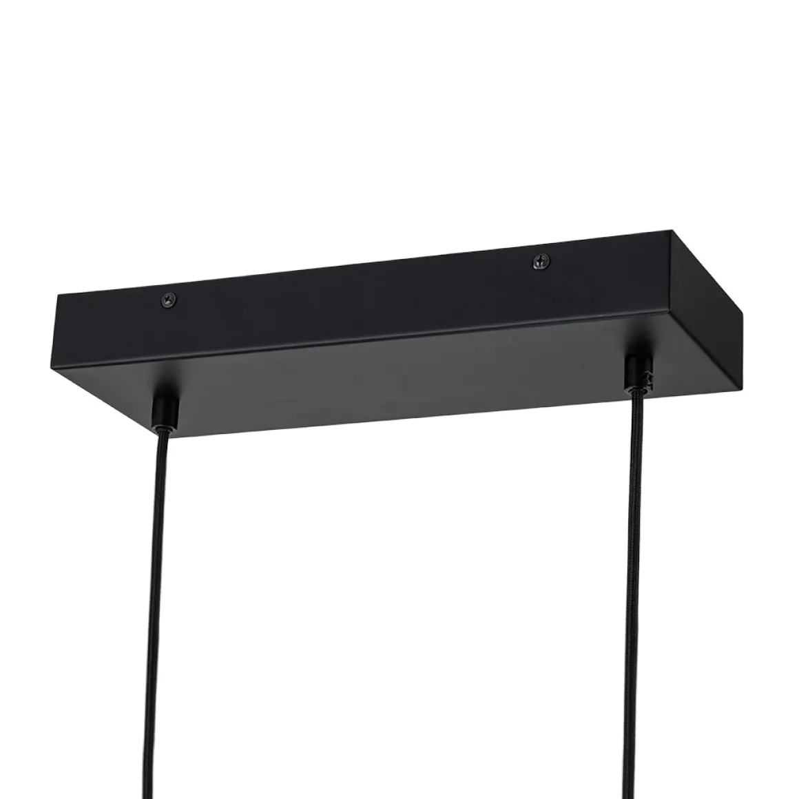 (OpenBox) Dimmable LED Linear Oak Wood Kitchen Island Pendant