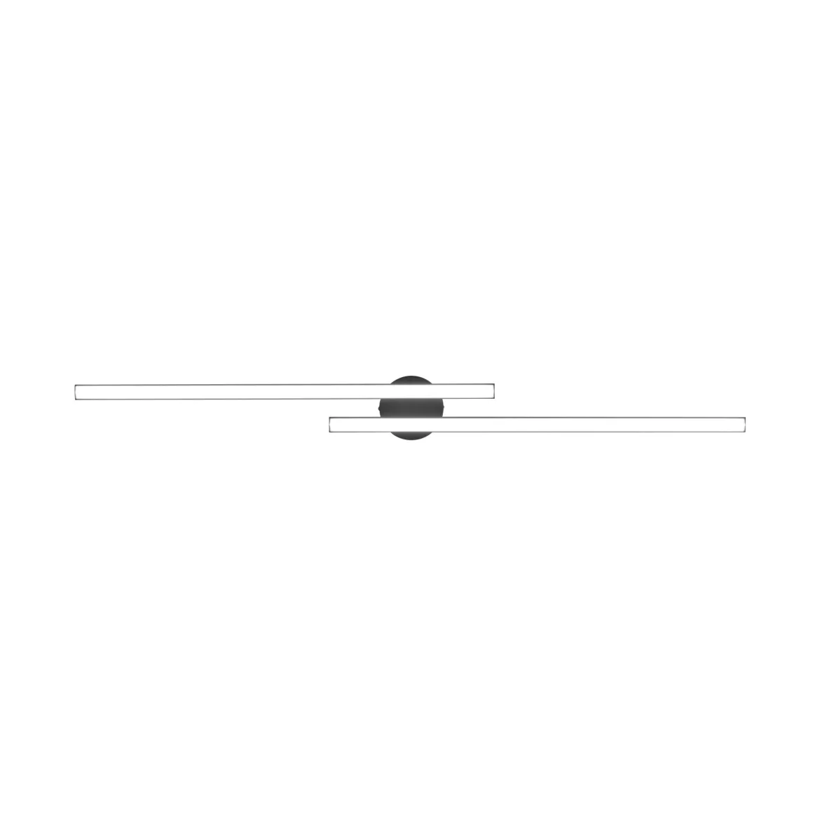 (OpenBox) Dimmable 2-Light Long Strip Linear LED Flush Mount
