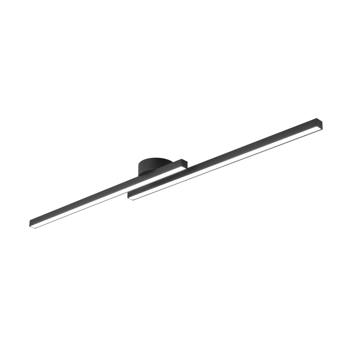 (OpenBox) Dimmable 2-Light Long Strip Linear LED Flush Mount