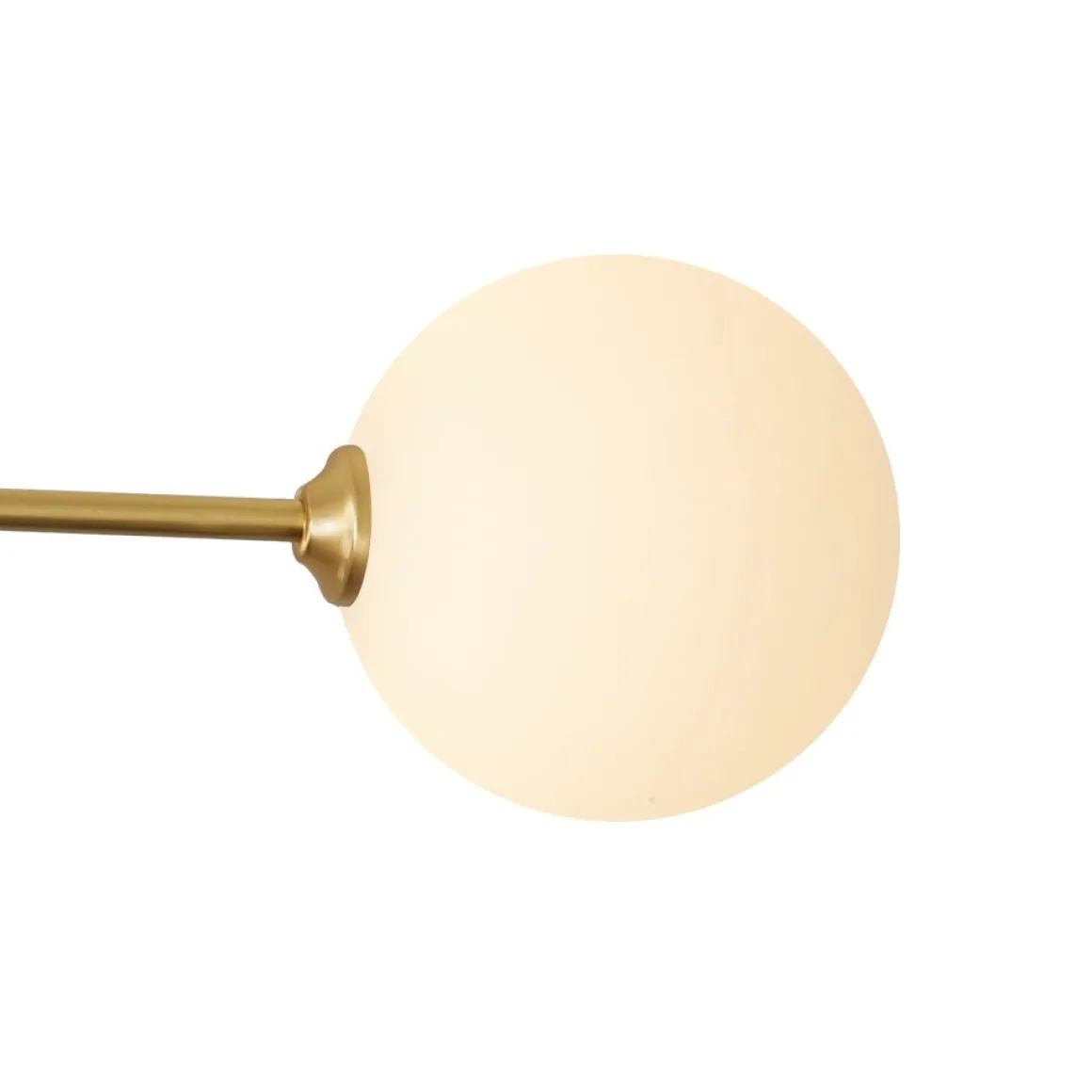 (OpenBox) Frosted Bubble Linear Sputnik Semi Flush Mount