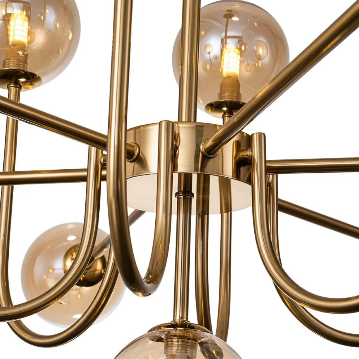 (OpenBox) Glam 13-Light Sputnik Glass Globe Bubble Chandelier