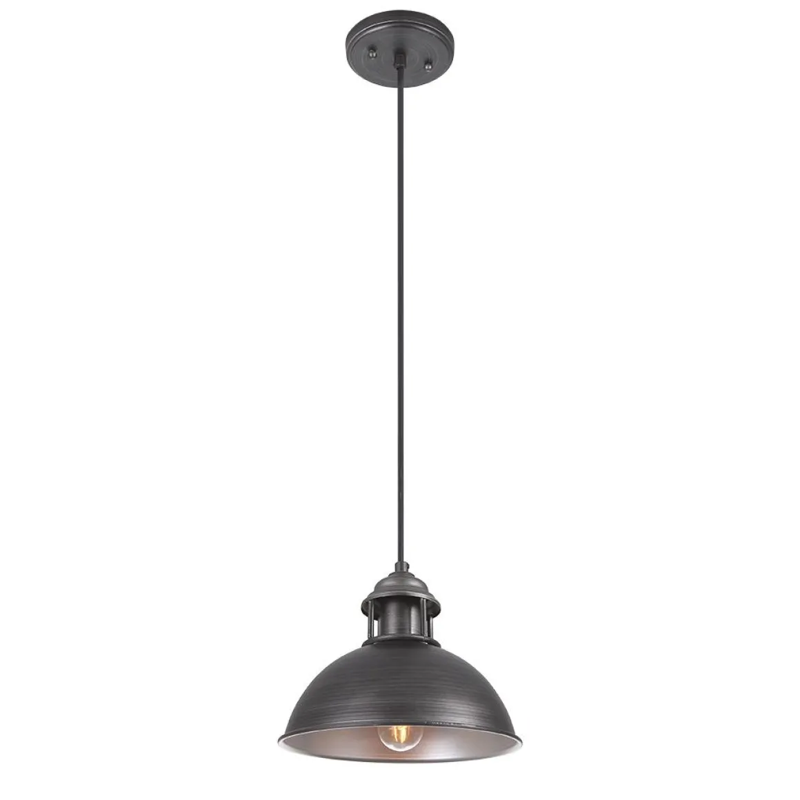 (OpenBox) Industrial Single Pot Lid Dome Pendant