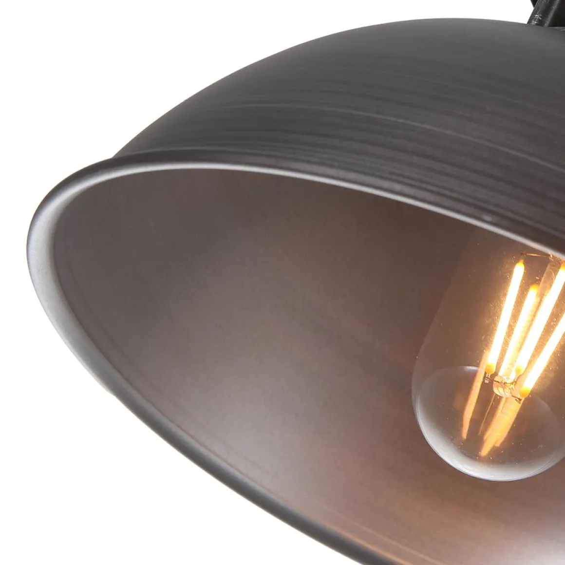 (OpenBox) Industrial Single Pot Lid Dome Pendant