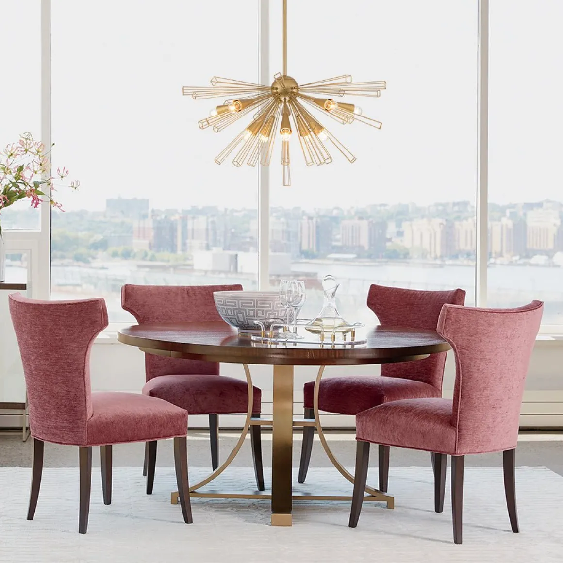 (OpenBox) 10-Light Geometric Sputnik Sunburst Chandelier