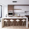 (OpenBox) Minimalist Linear Wood Dimmable LED Island Pendant