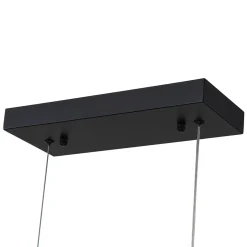(OpenBox) Minimalist Linear Wood Dimmable LED Island Pendant