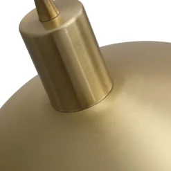 (OpenBox) Modern Brass Single Dome Pendant Light