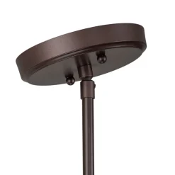 (OpenBox) Modern Farmhouse 3-light Island Pot Lid Dome Pendant