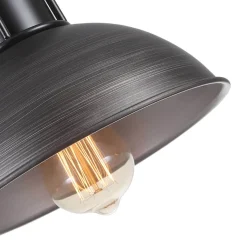 (OpenBox) Modern Farmhouse 3-light Island Pot Lid Dome Pendant
