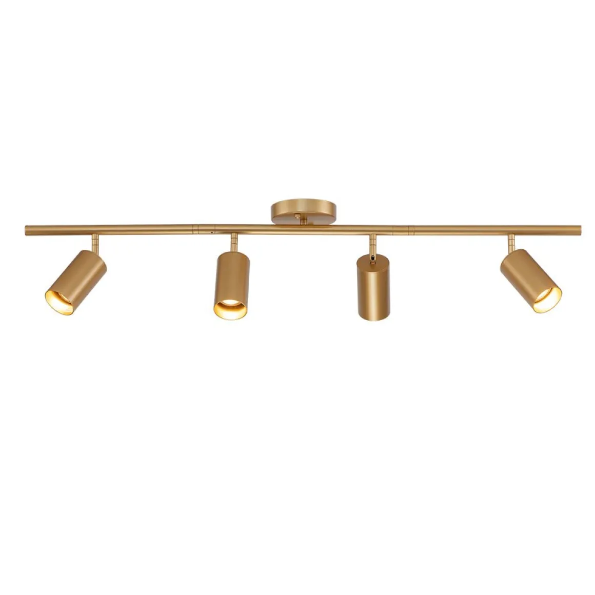 (OpenBox) Modern 4-Light Linear Semi Flush Track Light