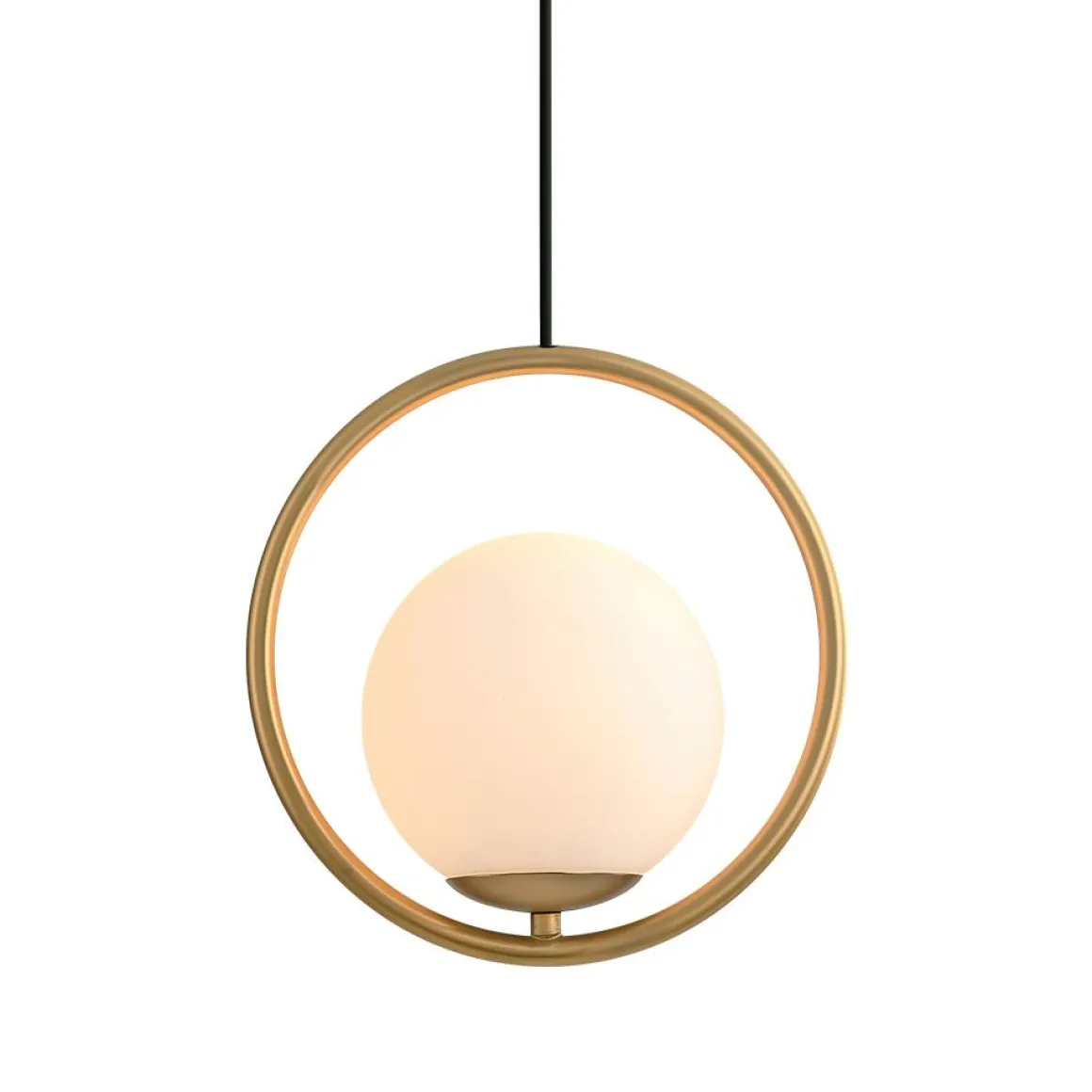 (OpenBox) Modern 1-ring Globe Pendant Light