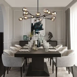 (OpenBox) Modern Sputnik Branching Bubble Chandelier