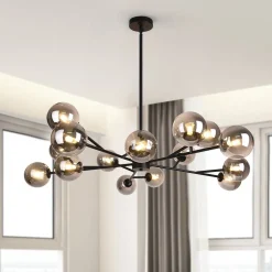 (OpenBox) Modern Sputnik Branching Bubble Chandelier