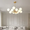 (OpenBox) Opal Glass Globe Sputnik Chandelier