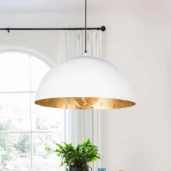 (OpenBox) Oversized Metal Dome Pendant Light