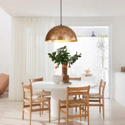 (OpenBox) Oversized Metal Dome Pendant Light