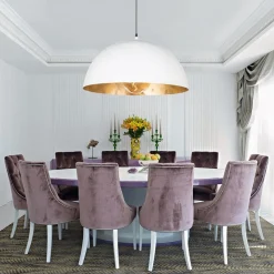 (OpenBox) Oversized Metal Dome Pendant Light