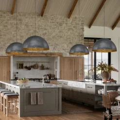 (OpenBox) Oversized Metal Dome Pendant Light