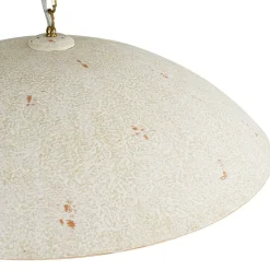 (OpenBox) Vintage Oversized Flat Dome Metal Pendant Light