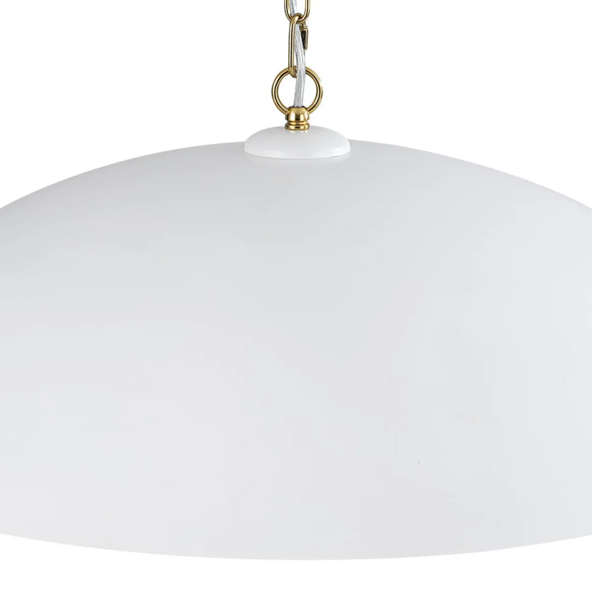 (OpenBox) Vintage Oversized Flat Dome Metal Pendant Light