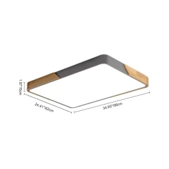 Rectangle LED Flush Mount Light