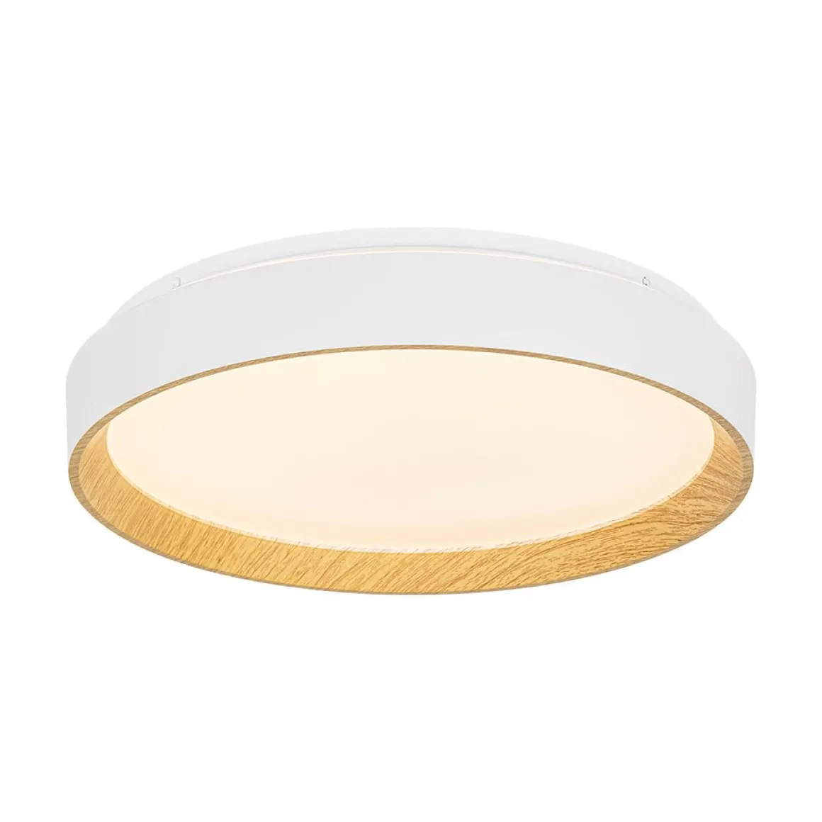 Scandinavian 5CCT Dimmable LED Round Flush Mount Light