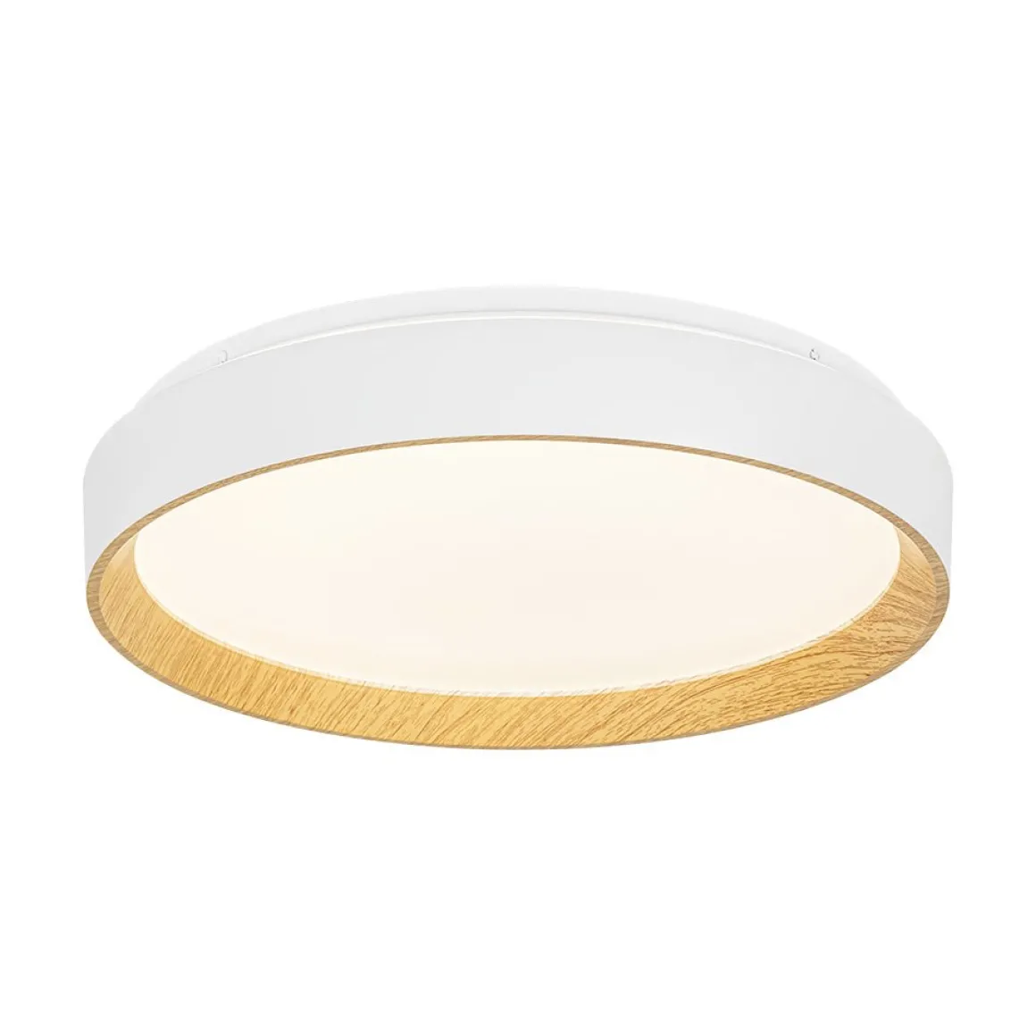 Scandinavian 5CCT Dimmable LED Round Flush Mount Light