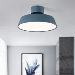 Scandinavian LED Semi Flush Ceiling Light