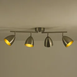 Scandinavian 4-Light Adjustable Spotlight Island Linear Track Light