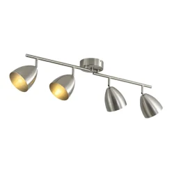 Scandinavian 4-Light Adjustable Spotlight Island Linear Track Light