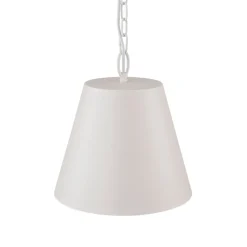 Scandinavian 1-Light Geometric White Kitchen Pendant Light