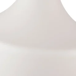 Scandinavian 1-Light Geometric White Kitchen Pendant Light